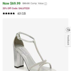 Touch Ups by Benjamin Walk-Gwen Sandal (heels)